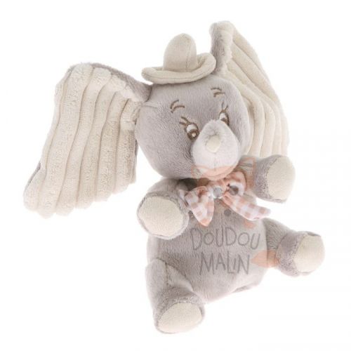  dumbo éléphant gris beige noeud vichy 